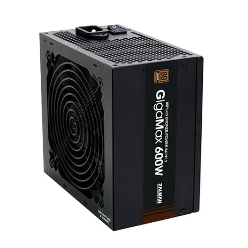 Zalman GigaMax ATX Certified – Reliable ATX 12V with 105°C Capacitors, Low Noise 120mm Qui