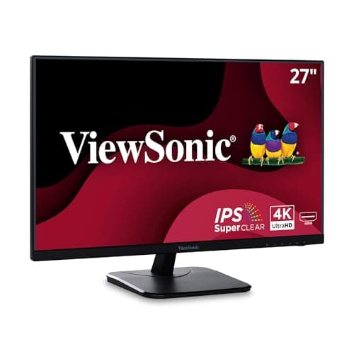 ViewSonic VA2756- -MHD , Display for Enhanced Home and Office Productivity, Ultra-Thin Bez