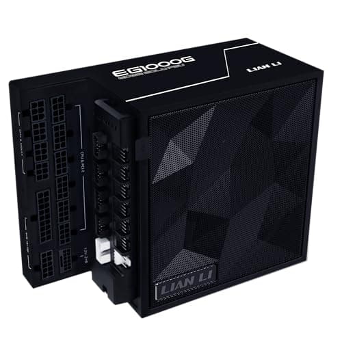 Lian Li EDGE1000W Low-Noise ATX - & Compliant - Gold Efficiency - 12V-2x6 Cable - L-Shape