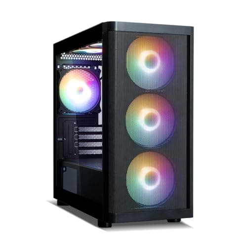 Zalman M4 SE Micro-ATX MATX RGB Gaming PC Desktop
