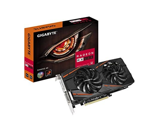 Gigabyte Radeon RX 580 Gaming 4GB Graphic Cards GV-RX580GAMING-4GD (Renewed)