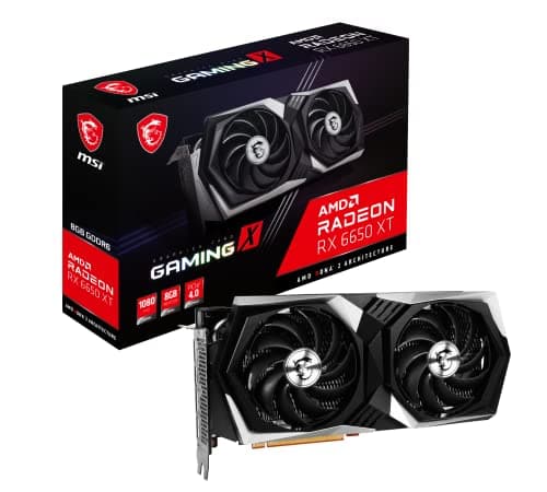 MSI Radeon RX 6650 XT Gaming X