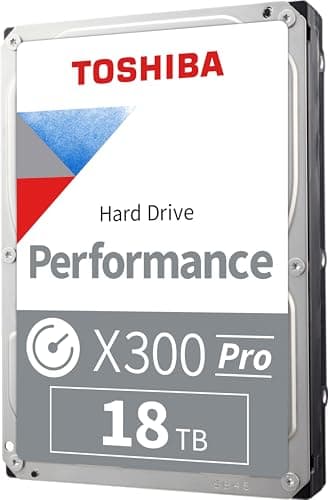 Toshiba X300 PRO High Workload Performance for Creative Professionals 18TB 7200 RPM 512 MB