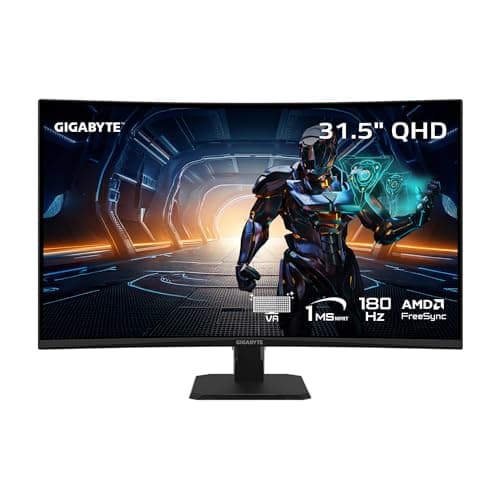 GIGABYTE GS32QCA Advanced Version VA AMD , Black