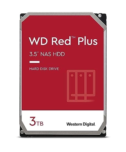 Western Digital WD Red Plus 3TB 5400 RPM 64 MB