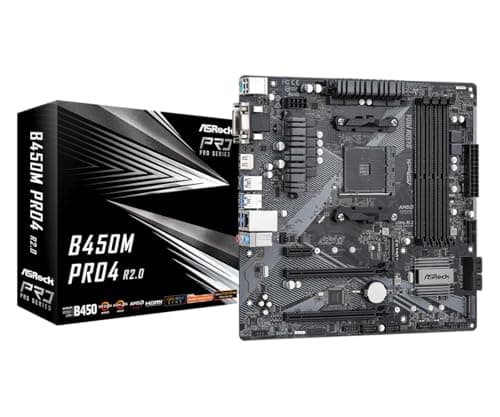ASROCK B450M PRO4 R2.0 Socket