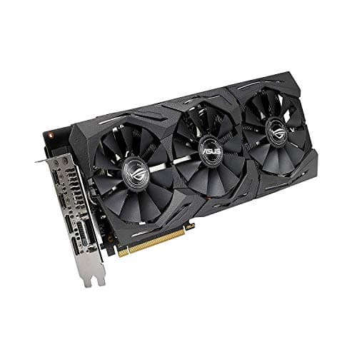 ASUS ROG Strix Radeon Rx 590 8G Gaming GDDR5 DP HDMI DVI VR Ready AMD Graphics Card Graphi