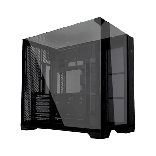 Lian Li O11 Vision Compact Black-Steel-Tempered Glass