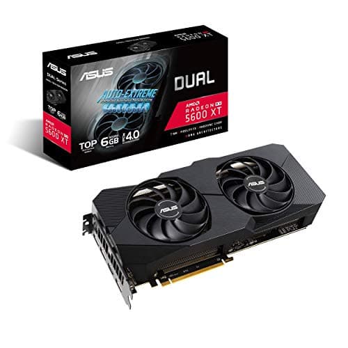ASUS Dual -RX5600XT-T6G-EVO graphics card AMD Radeon RX 5600 XT 6 GB GDDR6