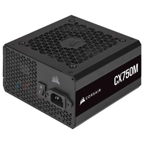CORSAIR CX750M Low-Noise ATX 750 Watt - NA - Black