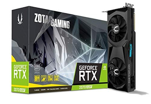 ZOTAC GAMING GeForce RTX 2070 SUPER Twin Fan 8GB GDDR6 256-bit 14Gbps Gaming Graphics Card