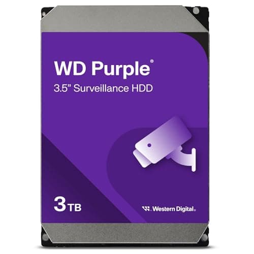 Western Digital WD Purple Surveillance 3TB 64 MB
