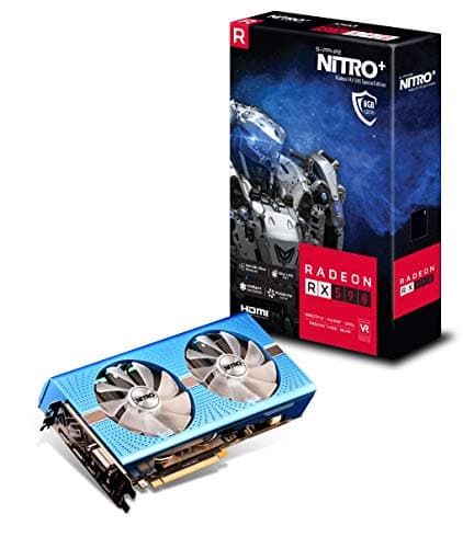 Sapphire Radeon Nitro+ RX 590 8GB GDDR5 Dual HDMI/ DVI-D/ Dual DP OC