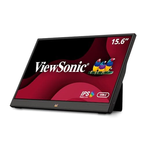 ViewSonic VA1655 , Display with for Comfortable Mobile Workspaces, Built-in Stand, 60W , M