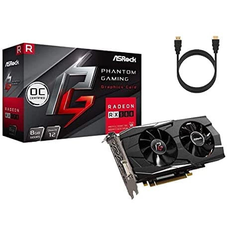 ASRock Phantom Gaming D Radeon RX 580 DirectX 12 OC