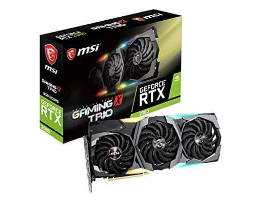 MSI Gaming GeForce RTX 2080 8GB GDRR6 256-bit VR Ready Graphics Card (RTX 2080 Gaming X Tr