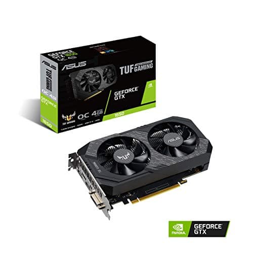 ASUS TUF Gaming NVIDIA GeForce GTX 1650 OC Edition Graphics Card (PCIe 3.0