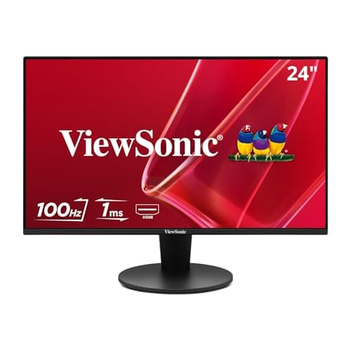 ViewSonic VS2447M , Refresh Rate for Productive Home and Office Spaces, Technology, Thin B