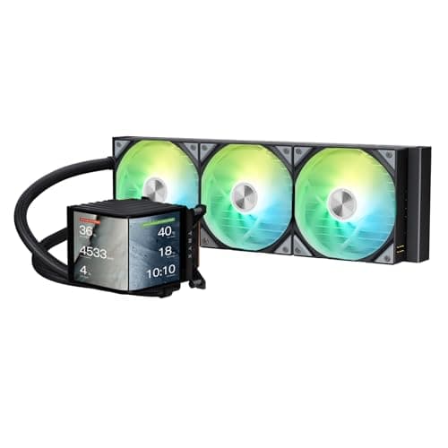 TRYX Panorama 360 ARGB 360 AIO 6.5'' AMOLED Curved Screen 3D Anamorphic Effect Display Cus