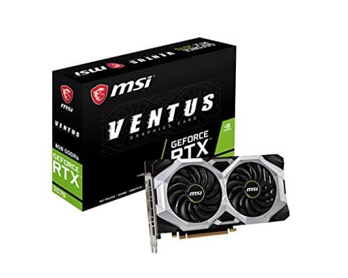 MSI Gaming GeForce RTX 2070 8GB GDRR6 256-bit HDMI/DP/USB Ray Tracing Turing Architecture