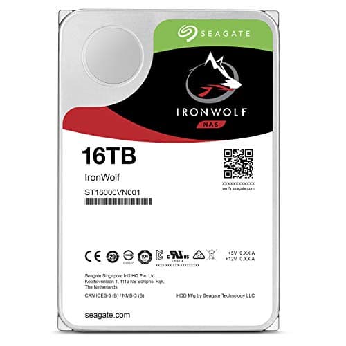 Seagate IronWolf ST16000VN001 16TB 7200 RPM 256 MB