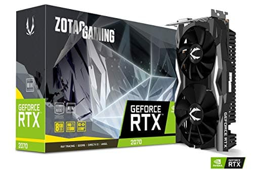 ZOTAC GeForce RTX 2070 Mini 8GB GDDR6 Graphics Card Graphic Cards ZT-T20700E-10P (Renewed)