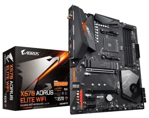 GIGABYTE X570 AORUS Elite Wifi (AMD Ryzen 3000/X570/ATX/PCIe4.0/DDR4/Intel Dual Band 802.1