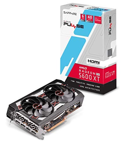 GIGABYTE Sapphire Radeon Pulse RX 5600 XT 6GB GDDR6 HDMI/Triple DP OC w/Backplate (UEFI) P