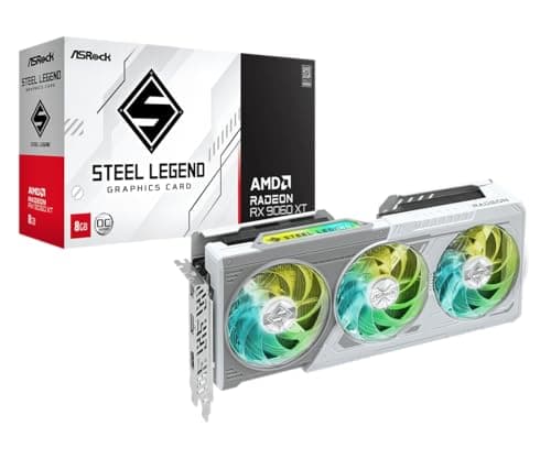 ASRock Radeon RX 9060 XT Steel Legend