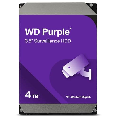Western Digital WD Purple Surveillance 4TB 5400 RPM 64 MB
