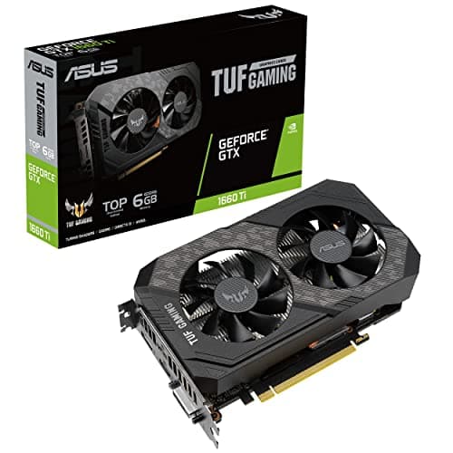 ASUS TUF Gaming NVIDIA GeForce GTX 1660 Ti EVO TOP Edition Graphics Card (PCIe 3.0