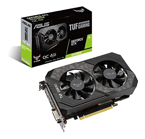 ASUS TUF Gaming GeForce GTX 1650 Super Overclocked 4GB Edition HDMI DP DVI Gaming Graphics