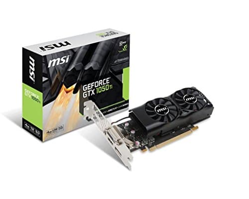 MSI Gaming GeForce GTX 1050 Ti 4GB GDRR5 128-bit HDCP Support DirectX 12 Low Profile Graph
