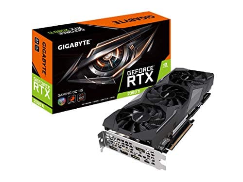 GIGABYTE GeForce RTX 2080 Ti Gaming OC 11GB Graphic Cards GV-N208TGAMING OC-11GC (Renewed)