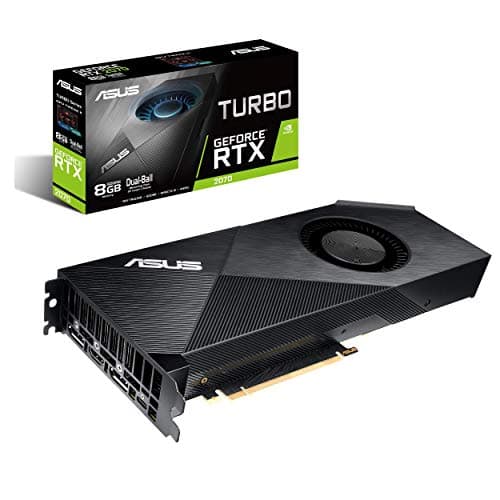 ASUS GeForce RTX 2070 8G Turbo Edition GDDR6 HDMI DP 1.4 USB Type-C Graphic Card (TURBO-RT