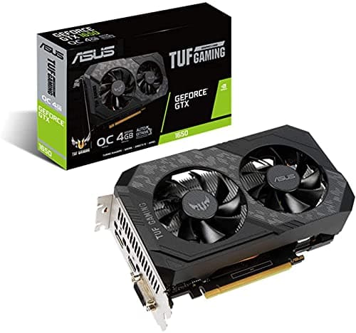 ASUS GEFORCE GTX 1650 TUF Gaming OC Edition 4GB GDDR6 TUF-GTX1650-O4GD6-P-GAMING Video Car