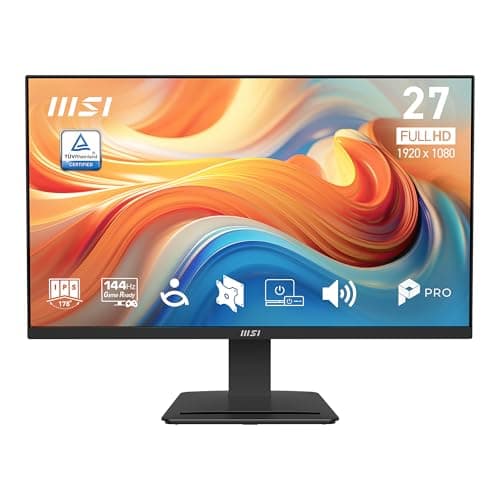 msi PRO MP273 E14A Gaming , , Free-Sync, , , Port, , , Speaker, 4-Side Slim Bezel , Black