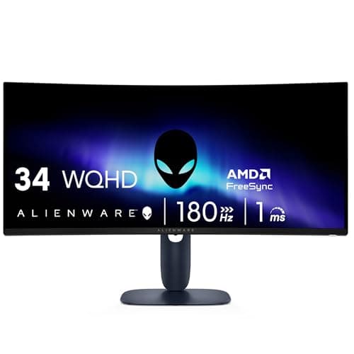 Alienware AW3425DWM Black, Blue