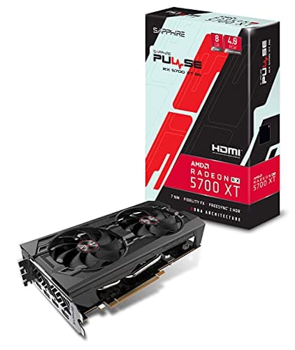 Sapphire Technology 11293-09-20G Radeon PULSE RX 5700 XT BE 8GB GDDR6 HDMI / Triple DP OC