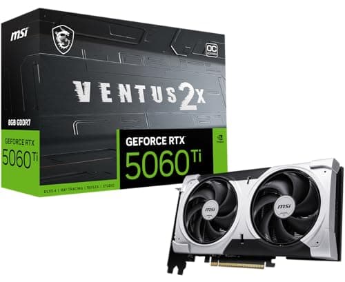 MSI GeForce RTX 5060 Ti VENTUS 2X OC PLUS