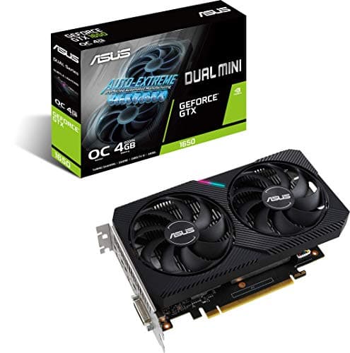 ASUS Dual GeForce GTX 1650 Mini OC Edition Video . Model DUAL-G