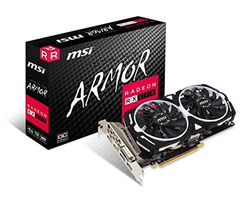 MSI Gaming Radeon Rx 570 256-bit 4GB GDRR5 DirectX 12 VR Ready CFX DVI/HDMI/DP Graphics Ca