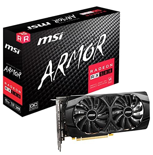 MSI Gaming Radeon Rx 580 256-bit 8GB GDRR5 HDMI/DP DirectX 12 VR Ready Crossfire Freesync