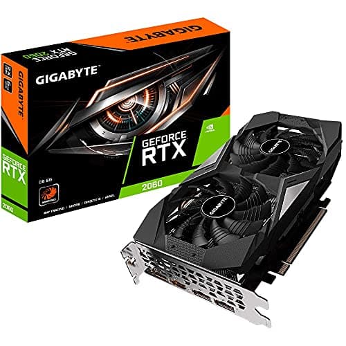 Gigabyte GeForce RTX 2060 6GB GDDR6 Graphics Card (Renewed)