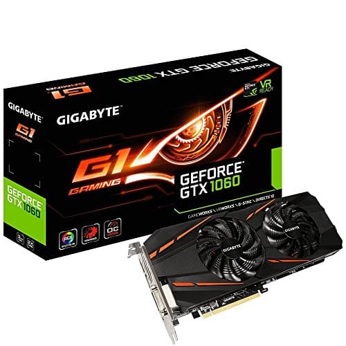 Gigabyte GeForce GTX 1060 G1 Gaming 3GB GDDR5 REV2.0 Graphic Cards GV-N1060G1GAM-3GD R2 (R