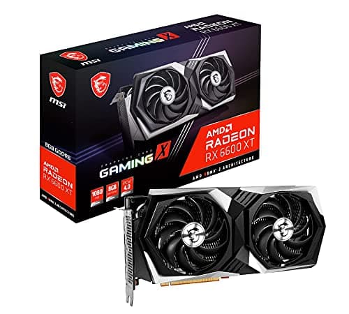 MSI Radeon RX 6600 XT Gaming X