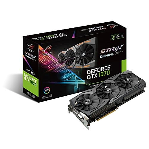 ASUS GeForce GTX 1070 8GB ROG Strix OC Edition Graphic Card STRIX-GTX1070-O8G-GAMING (Rene