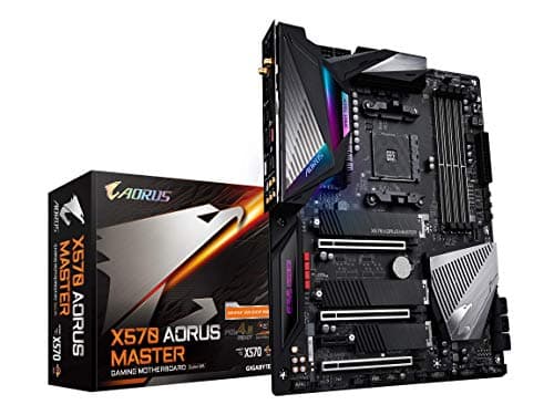 GIGABYTE X570 AORUS Master (AMD Ryzen 3000/X570/ATX/PCIe4.0/DDR4/USB3.1/ESS 9118 Sabre HiF