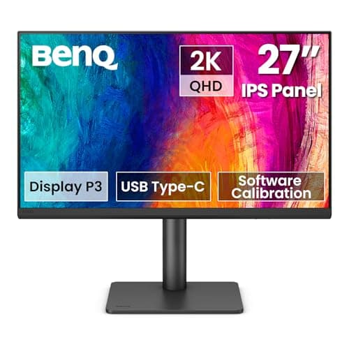 BenQ PD2706QN 2K Mac-Ready , , 95% P3, 100% /Rec.709, Uniformity, 90W , , Factory-Calibrat