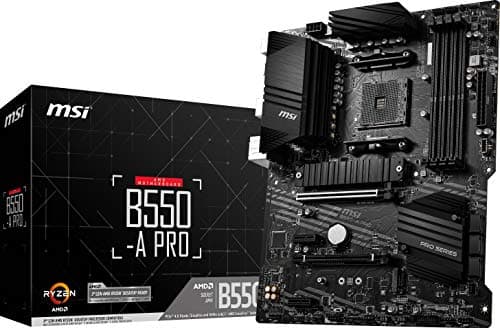 MSI B550-A PRO ProSeries Gaming PC
